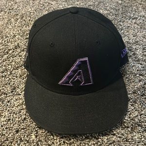 MLB fitted hat, slightly used, size 7 3/8